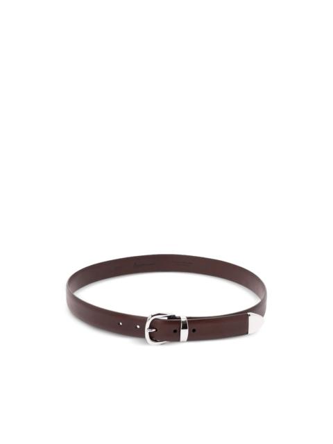 Anderson's buckle-fastening leather belt