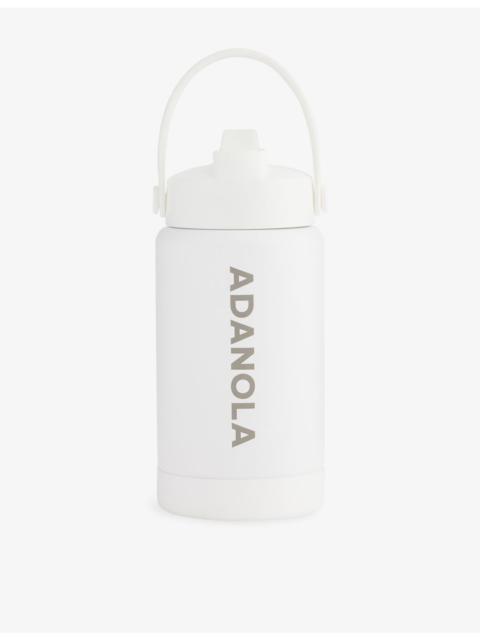 ADANOLA Logo-Print Stainless-Steel Water Bottle 350ml
