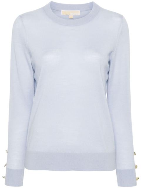 MICHAEL KORS fine-knit merino wool jumper