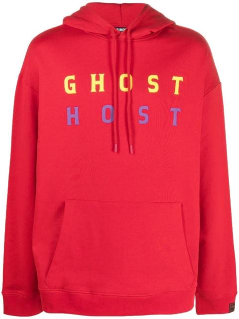 Ghost Host-print hoodie