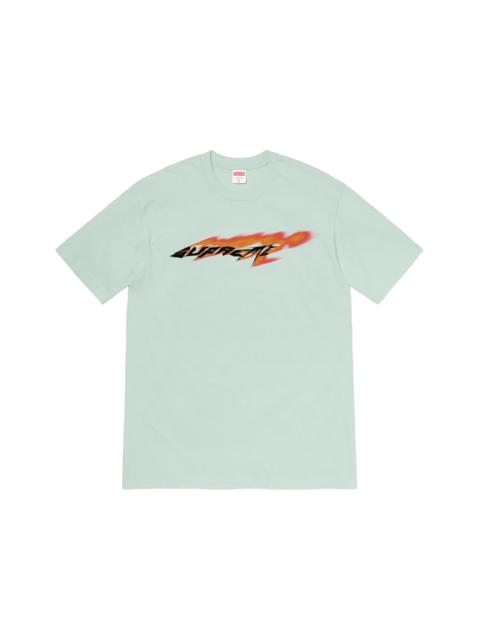 Supreme Wind Tee Pale Aqua/Orange