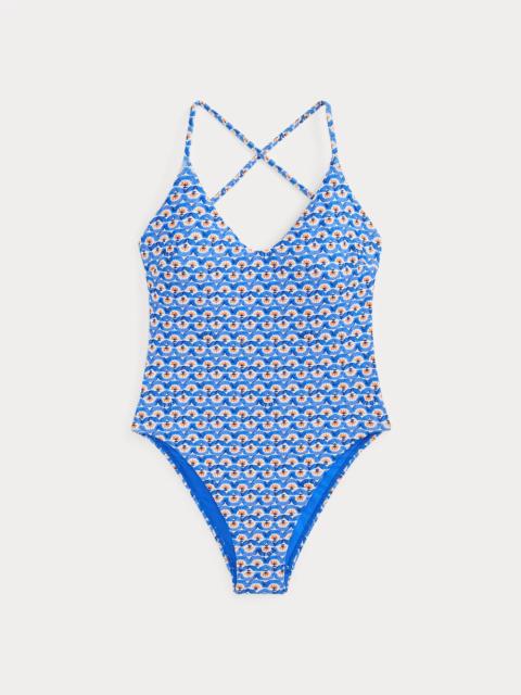 Polo Ralph Lauren Crossback One-Piece Swimsuit