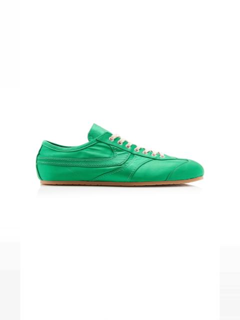 Dries Van Noten Satin Low-Top Sneakers
