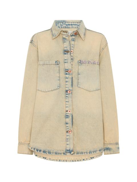 ONE TEASPOON Spirit Drifter Shacket - Blue Sand