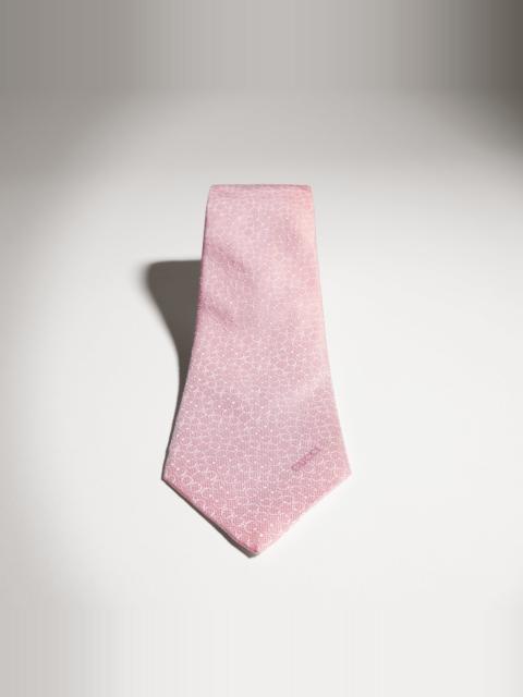 GUCCI Horsebit silk jacquard tie