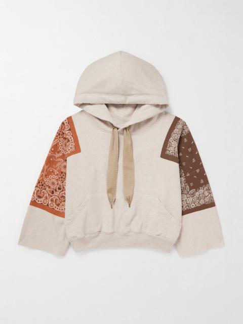 Kapital Bandana-Print Cotton-Jersey Hoodie