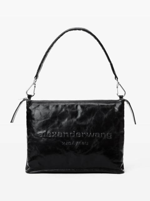 Punch Leather Shoulder Bag