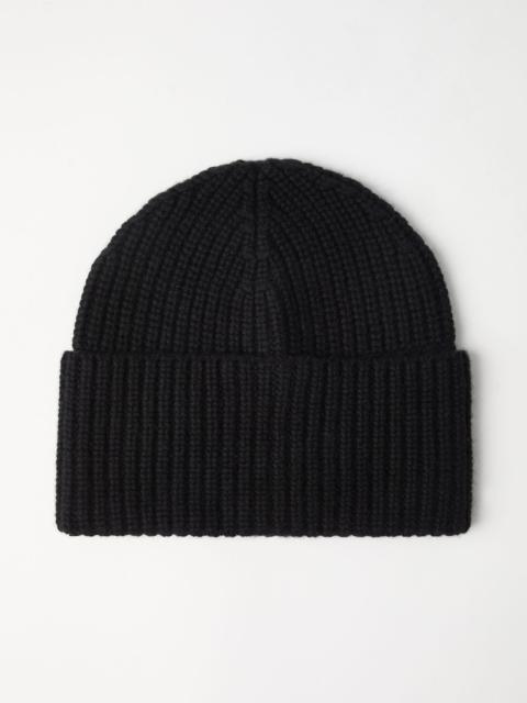 Brunello Cucinelli Cashmere English rib knit beanie
