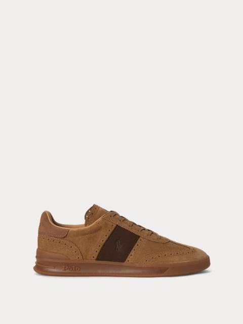Polo Ralph Lauren Heritage Aera Suede Brogue Sneaker