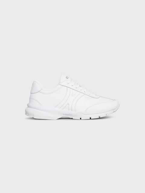 CELINE RUNNER CR-01 LOW LACE-UP SNEAKER in CALFSKIN