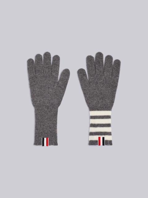 4-Bar cashmere gloves