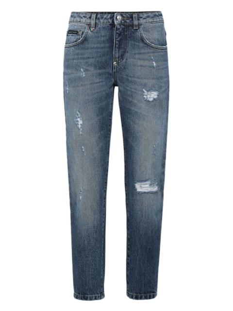 PHILIPP PLEIN distressed-effect jeans