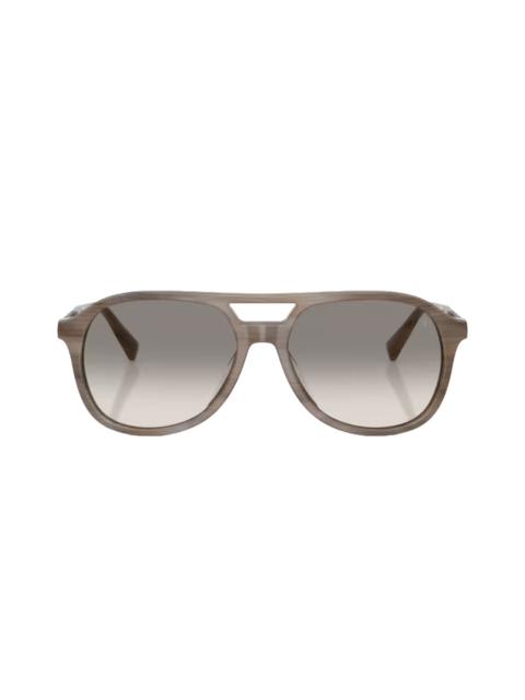 Brunello Cucinelli Pilot Sunglasses