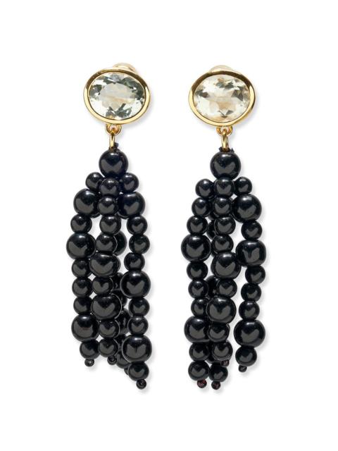 LIZZIE FORTUNATO Midnight Masquerade Earrings