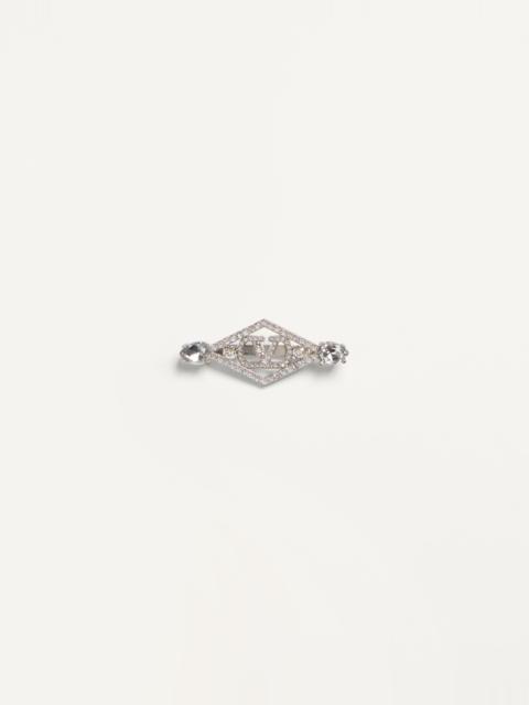 Valentino RÊVE RADIEUX HAIRCLIP IN METAL AND SWAROVSKI® CRYSTALS