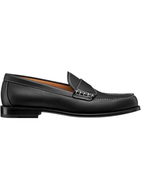 Dior Dior Granville Loafer in Grained Calfskin Black