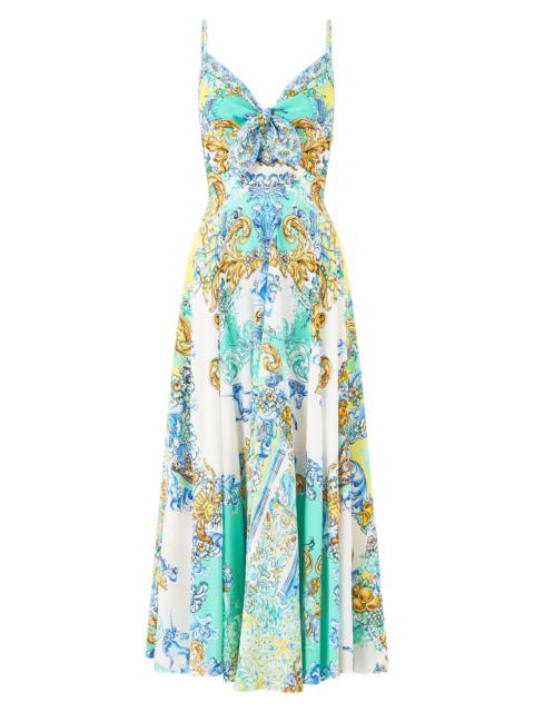 CAMILLA Women's Dial Up The Tiles Silk Maxi Dress - Dial Up The Tiles