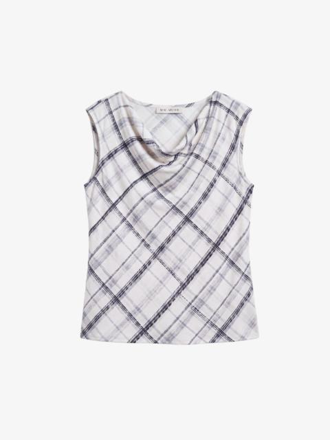 M.M.LaFleur Nora Effortless Blouse - Printed Silk Charmeuse Blend