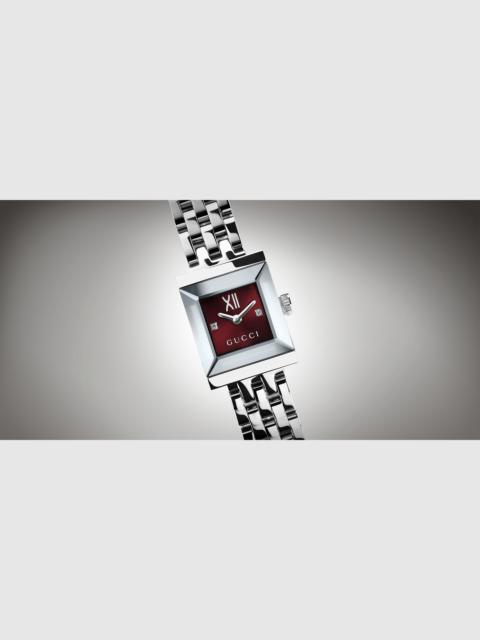 GUCCI G-Frame watch, 14x18mm