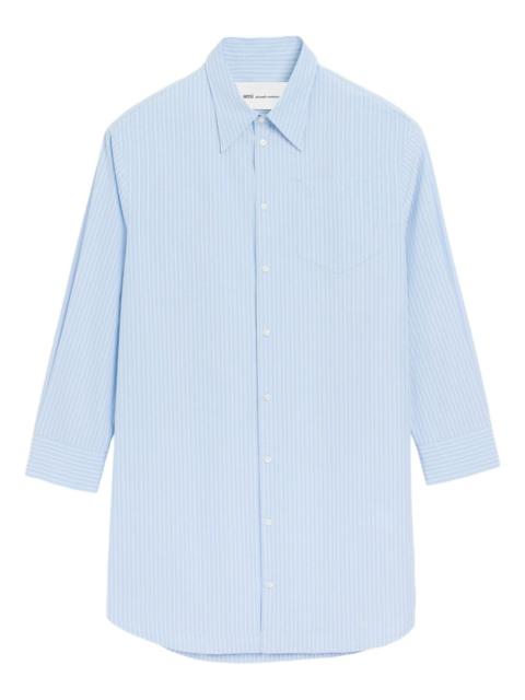 AMI Paris Ami De Coeur pocket shirt
