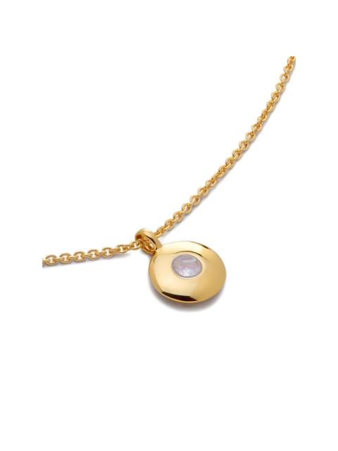 MONICA VINADER round-pendant necklaces