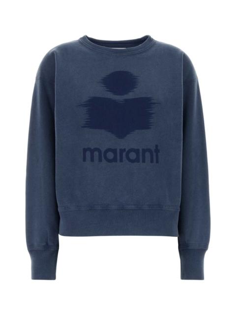 Isabel Marant Etoile Women Blue Cotton Blend Mobyli Sweatshirt