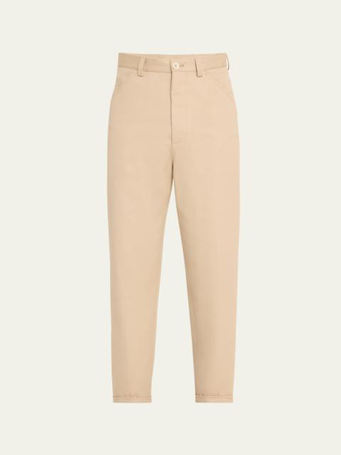 Men's Cotton-Wool Gabardine Pants