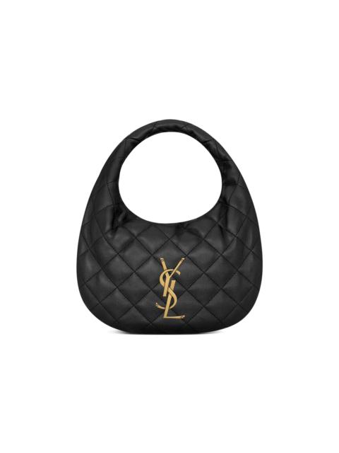 SAINT LAURENT Saint Laurent Icarino In Quilted Nappa 'Nero'