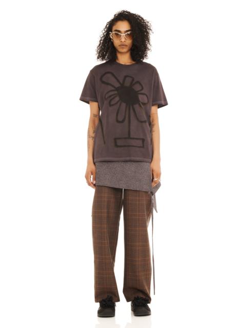 Collina Strada DARK CHARCOAL FLOWER POT PAINTED TEE