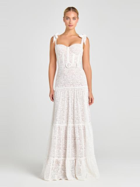 NADINE MERABI Miranda White Dress