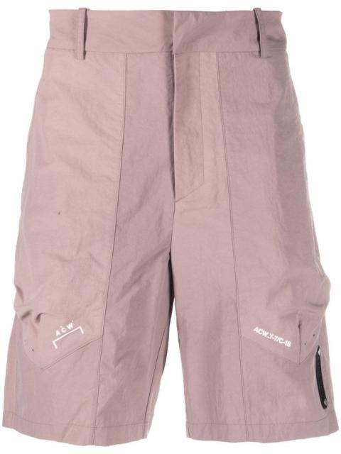 A-COLD-WALL* Irregular Dye logo-print shorts