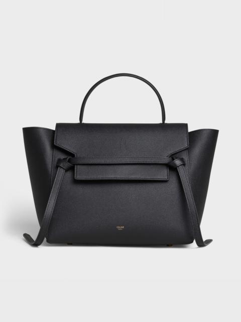 CELINE Mini Belt bag in grained calfskin