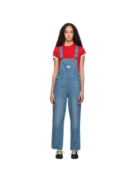 Levi's Blue Vintage Denim Overalls