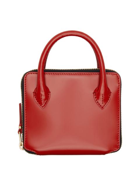 Comme Des Garçons Red Handles Medium Zip Wallet