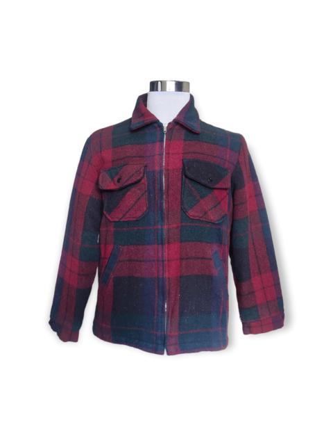 Other Designers Vintage - Cal Craft Sherpa-lined Wool Flannel Jacket