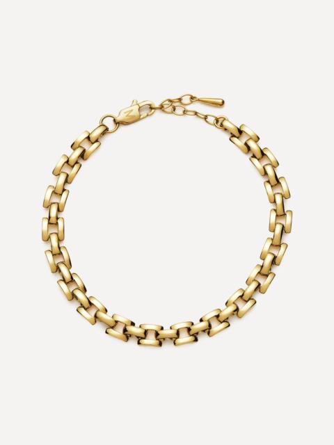 MISSOMA 18ct Gold-Plated Timepiece Link Chain Bracelet