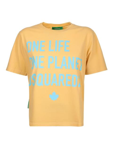 DSQUARED2 maple-leaf graphic T-shirt