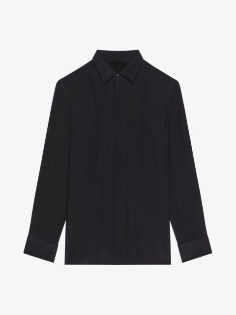 Givenchy SHIRT IN SILK WITH PLASTRON