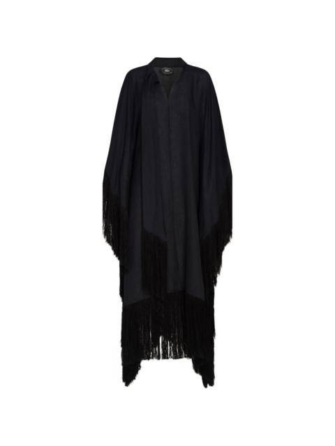 Iguazu fringed kaftan dress