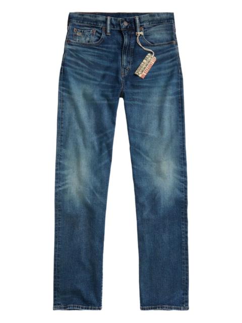 RRL by Ralph Lauren logo-embroidered jeans