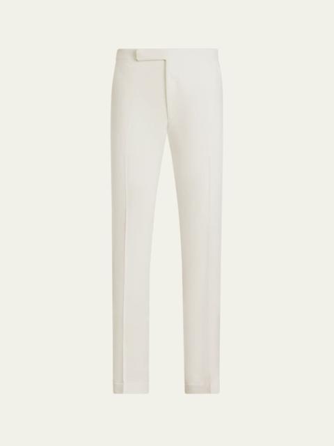 Ralph Lauren Gregory Hand-Tailored Linen Trouser