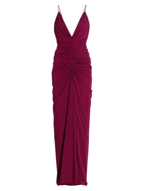 RONNY KOBO Women's Anya Ruched Maxi Dress - Blackberry