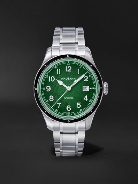 Montblanc 1858 0 Oxygen Automatic Stainless Steel Watch, Ref. MB133269