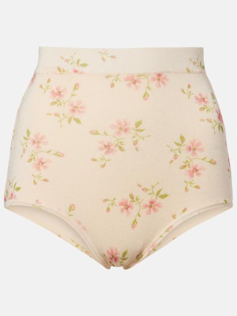 Simone Rocha Floral shorts