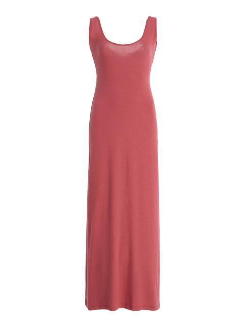 LESET Lauren Maxi Dress red