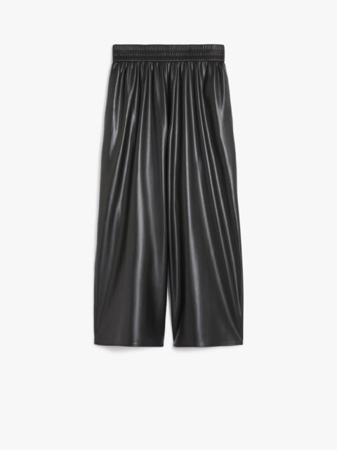 WEEKEND Max Mara GENNARO Coated fabric trousers
