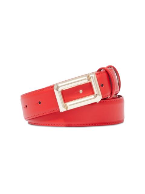 LANCEL Angele leather belt