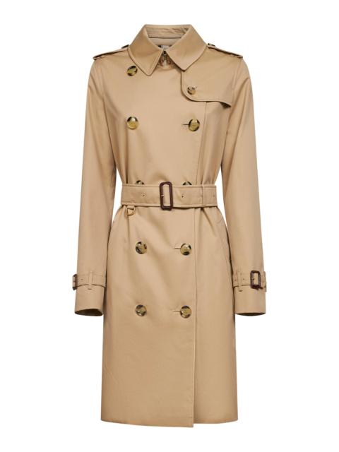 Burberry Honey beige Heritage Kensington medium trench coat