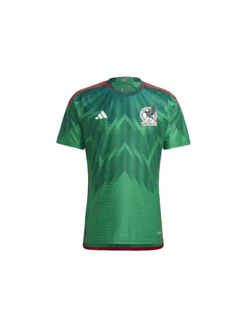 adidas adidas Mexico 22 Home Authentic Jersey Vivid Green/Collegiate Green