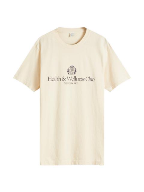Sporty & Rich Sporty & Rich H&W Crest T-Shirt